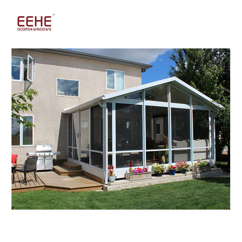 Prefabricated Glass Sun Room Garden House