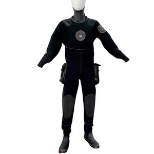 High Quality Men Neoprene Waterproof Drysuit Scuba Diving Dry Suit with Boots