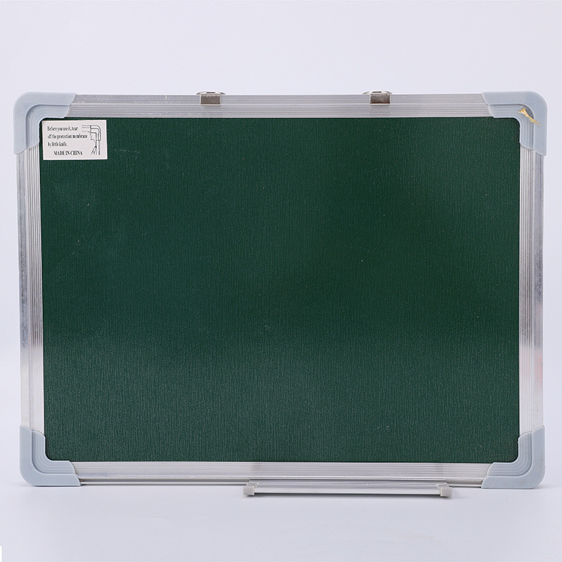 YIHENG Blackboard single panel hanging magnetic aluminum alloy frame board writing meeting erasable school note message board