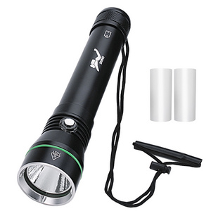 High Power 3000lm Diving Flashlight Underwater Professional Diving Flashlight 100m Depth Scuba Diving Flashlight Underwater Led