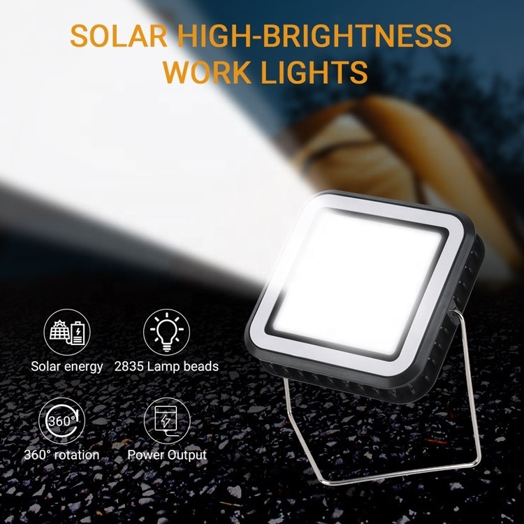 Wholesale Portable USB Rechargeable Powerbank function LED Camping Solar Lantern