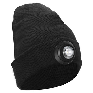 Winter Warm 2023 New 500 Lumens Headlamp Cap With 5 Bright Led High Power Beanie Torch Hat With Light For Camping Fishing