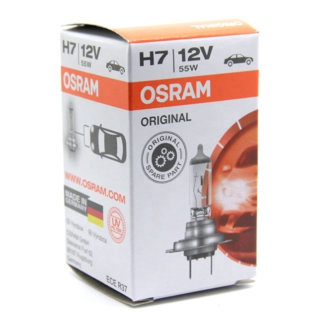 OSRAM 64210 H7 lamps 12V 55W  Made in Germany E1 Halogen Bulb