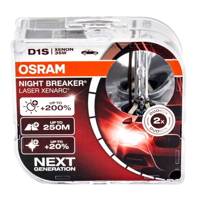 OSRAM 66140XNL D1S 12V 35W Xenarc Night Breaker Laser More Brightness Made In Germany