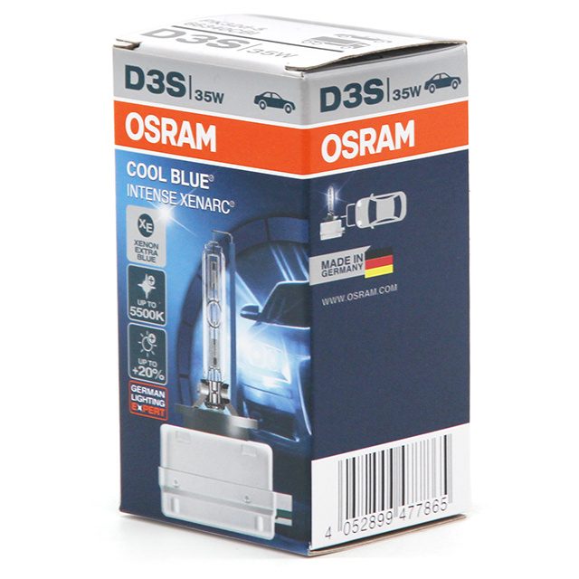 Osram HID D3S 12V35W 66340CBI coool blue automotive 5500K xenon headlight bulbs