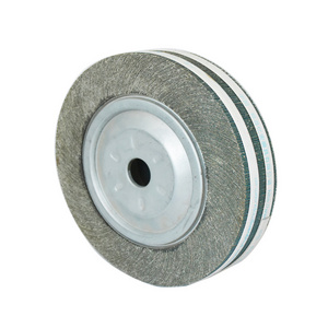 300mm Stainless steel sanding flap wheels with famous brand alumina zirconia abrasive cloth