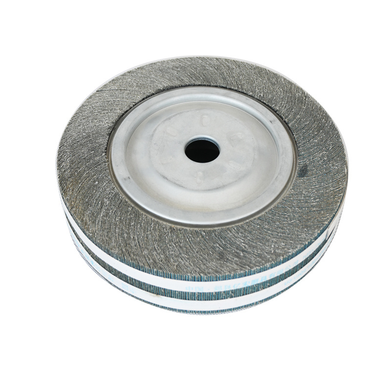 300mm Stainless steel sanding flap wheels with famous brand alumina zirconia abrasive cloth