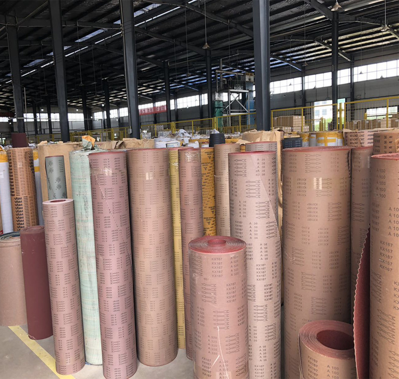 Deerfos Soft Jumbo Roll zirconia coated abrasive cloth roll for making belt and grinding metal, stainless steel