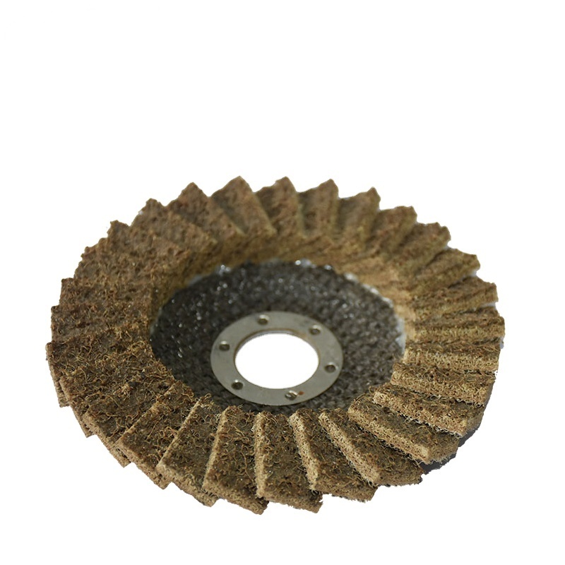 Angle Grinder 7 inch 180mm Non-Woven Polishing Flap Discs Type 27 Surface Conditioning Flap Discs