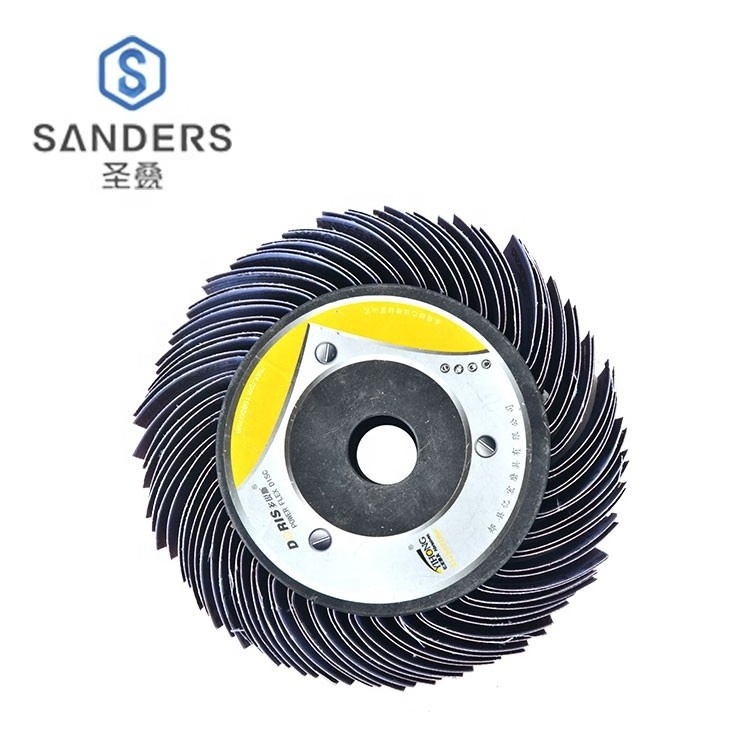 250mm Abrasive Wire Flap Wheel for Metal Wood and Stainless Steel with Metal or Plastic Chucking