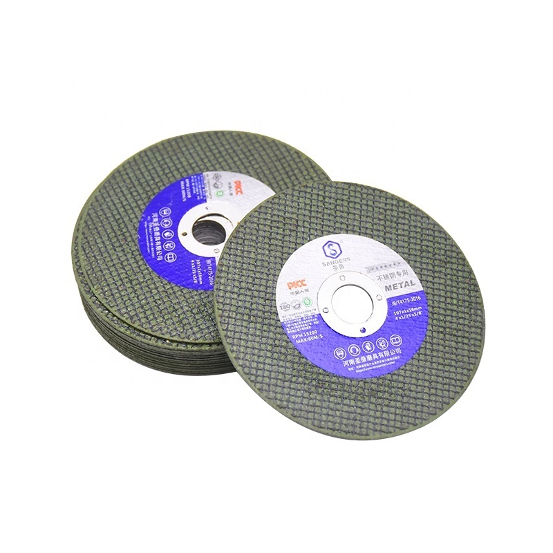 Super thin cutting disc 4inch 4 1/2 inch 5inch with 2 nets for metal stainless steel and carbon steel