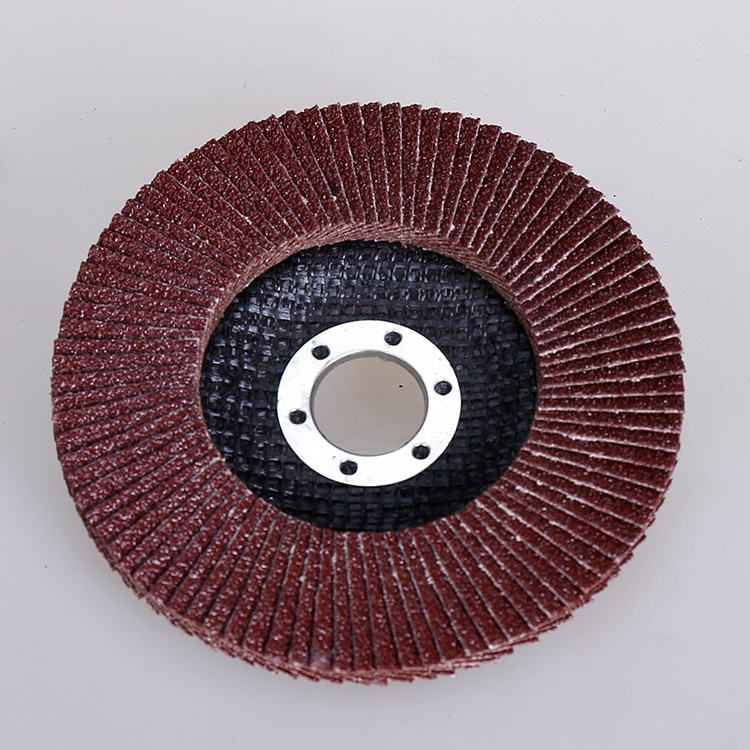 Angle Grinder Use Zirconia Flapper Discs 125 mm 40 grit for Metal Polishing