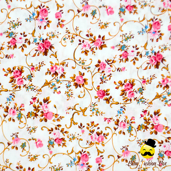 Yiwu Yihong 100% Cotton Printed Flowers Pattern Can do Baby Clothes Cotton Fabric