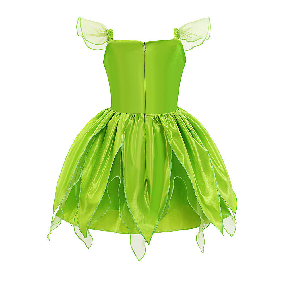 CN-Wholesale In Stock Tinker Bell Princess Dress Tinker Bell Halloween Show Costume Children's Fairy Tinker Bell