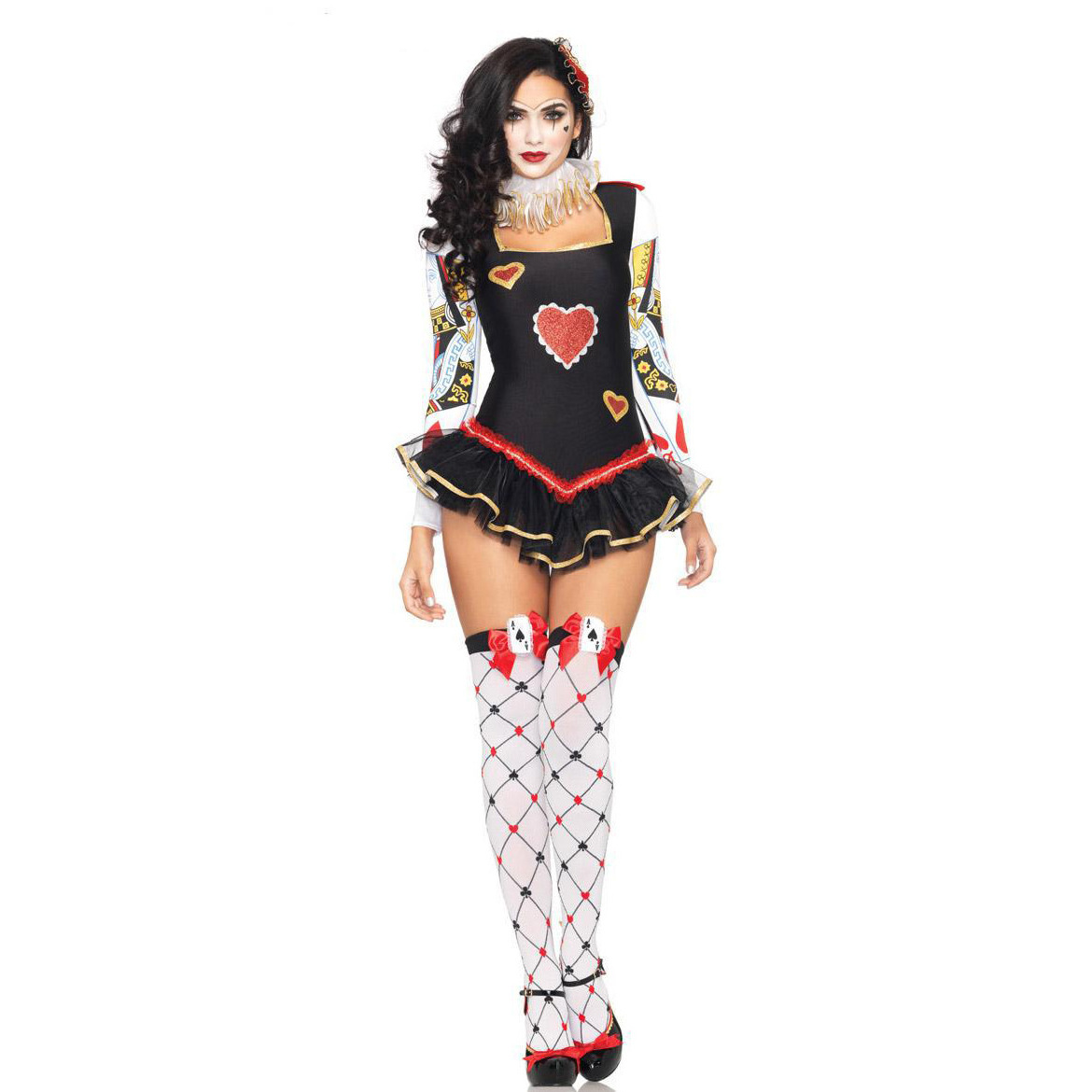 2023 Latest Halloween Costume Cosplay Sexy Circus Clown Wild Animal Trainer Vampire Bride Nightclub DS Costume