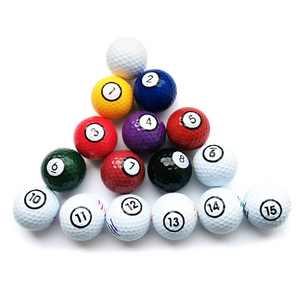 billiard golf balls black eight recycled used golf balls used golf balls