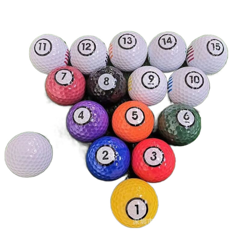 billiard golf balls black eight recycled used golf balls used golf balls