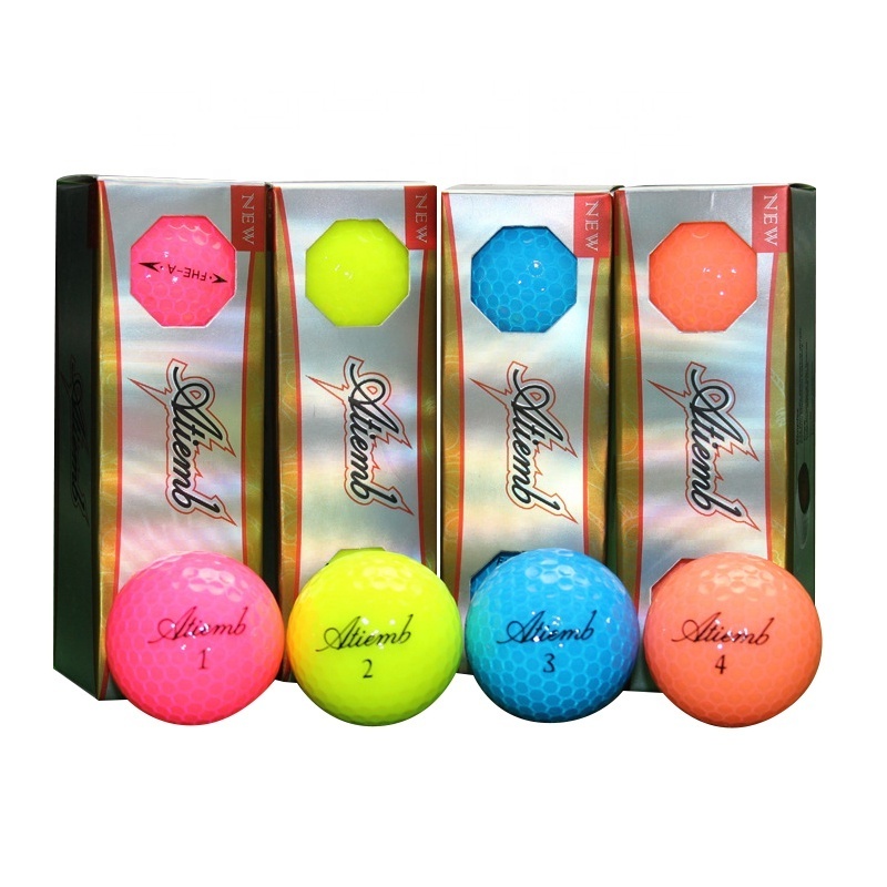 Urethane Piece Tournament Golfball Colored Golfball Crystal Golf Ball