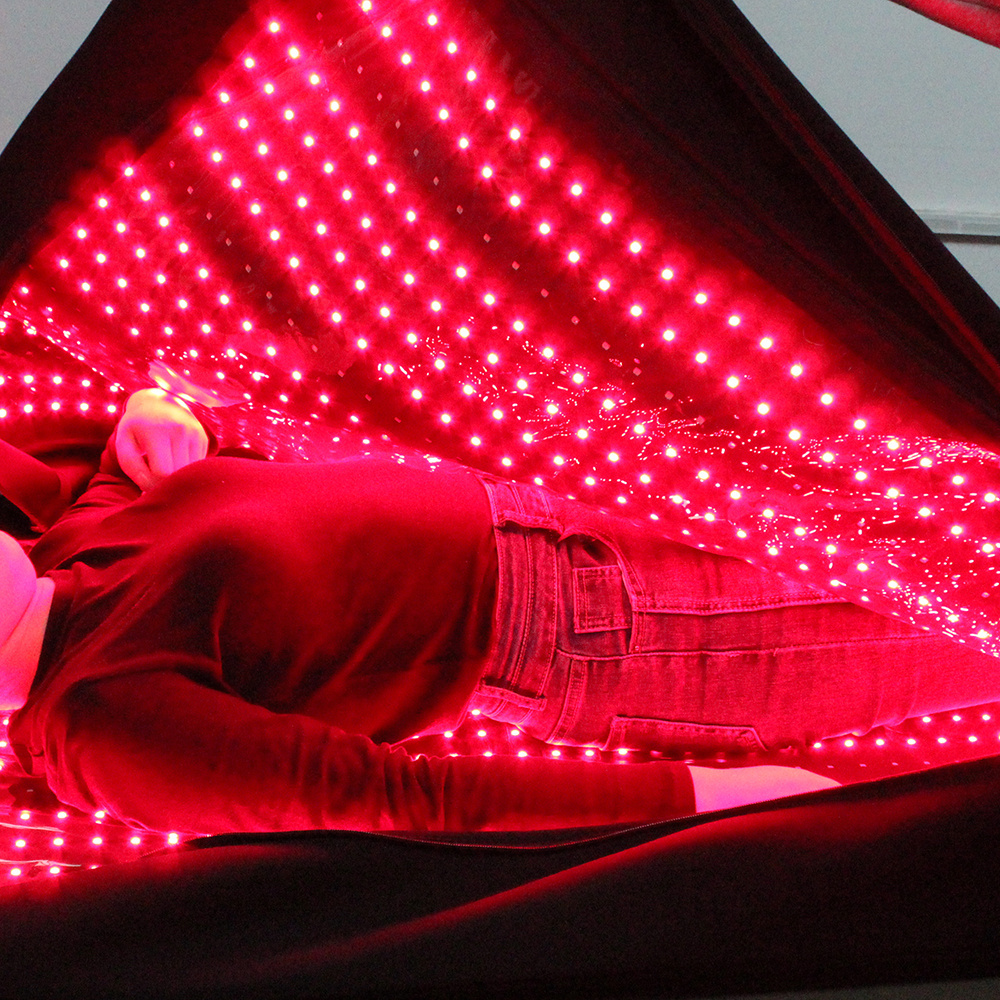 Red Smd 660nm 850nm Wavelength Hot Sale Pain Relief Wrap Blanket Red Light Therapy Bed For Full Body