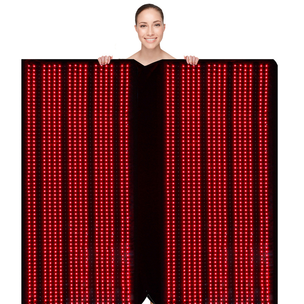 Factory Sales Full Body Pain Relief Sleeping Bag Near Far Infrared Therapy Mattress Red Light Therapy Bed