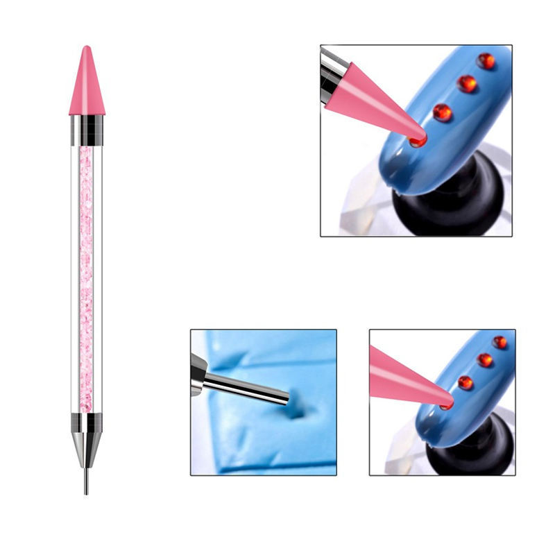 Hot sale Double Heads Nail Drill Pen Acrylic Painting Dual-ended Dotting Pen Nail Art