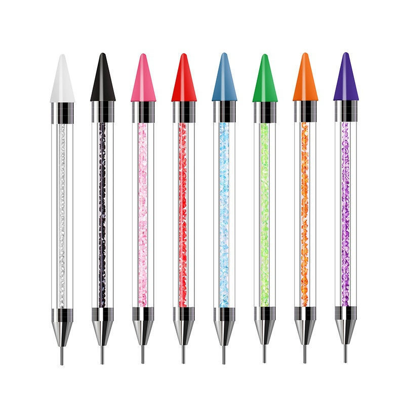 Hot sale Double Heads Nail Drill Pen Acrylic Painting Dual-ended Dotting Pen Nail Art