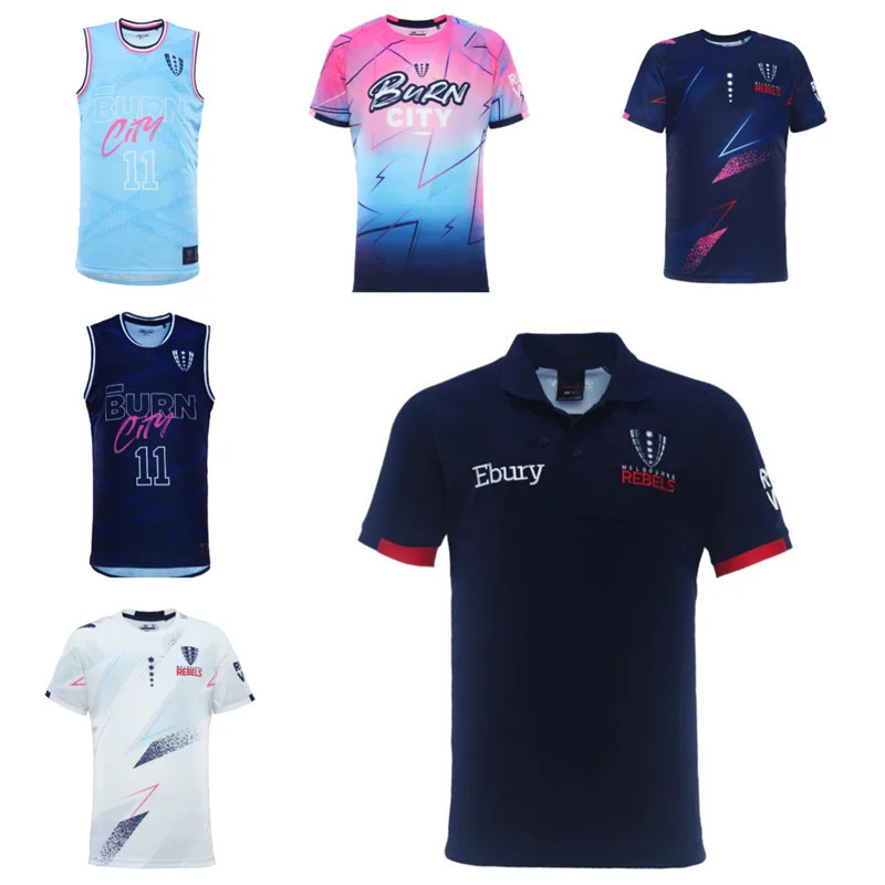 New Design Custom Sublimated Rugby AFL Jersey Rugby Jumper Sleeveless Singlet Factory price AFL jersey