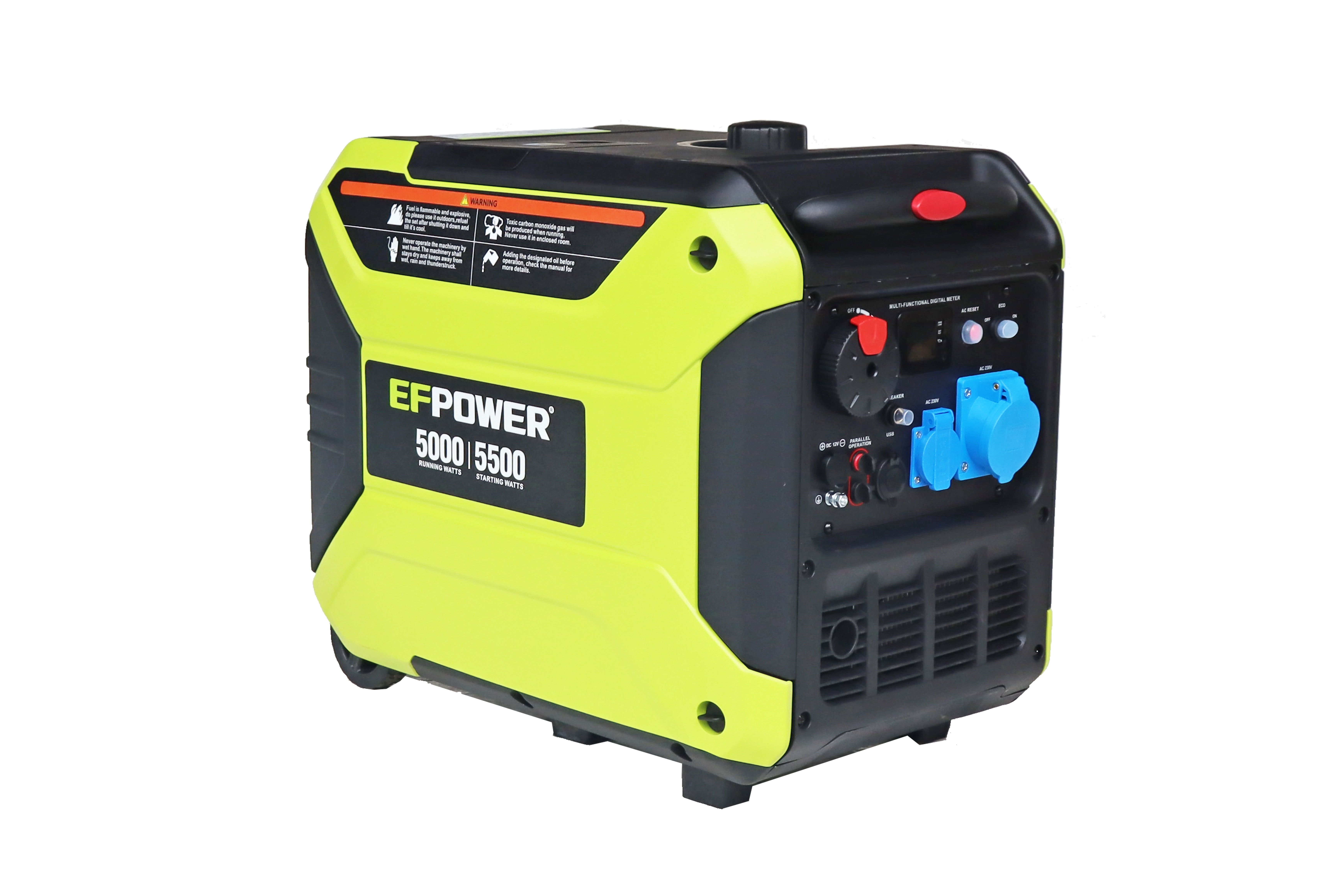 EFPOWER 5000 watt Inverter Oil Power Generator For Camping