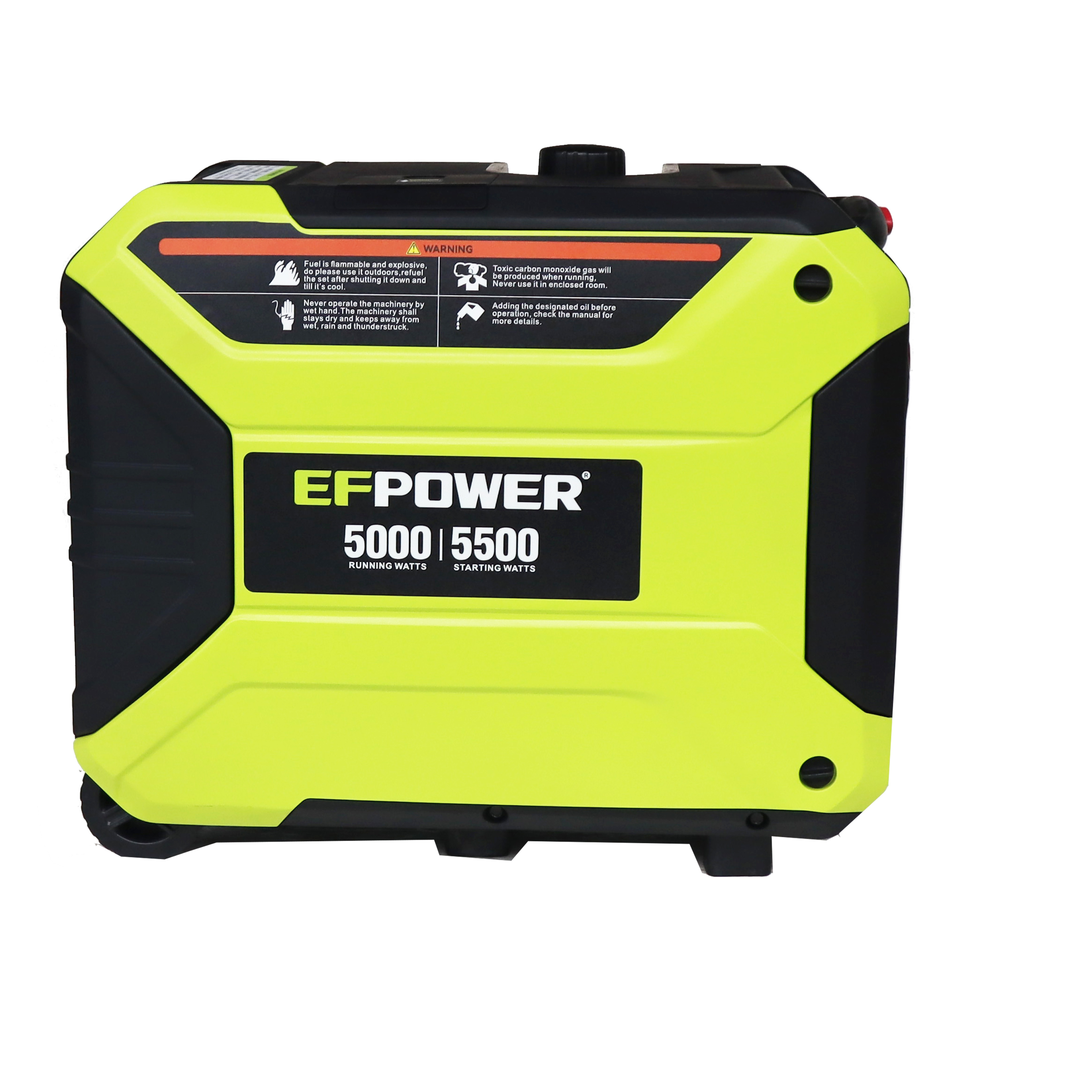 EFPOWER 5000 watt Inverter Oil Power Generator For Camping