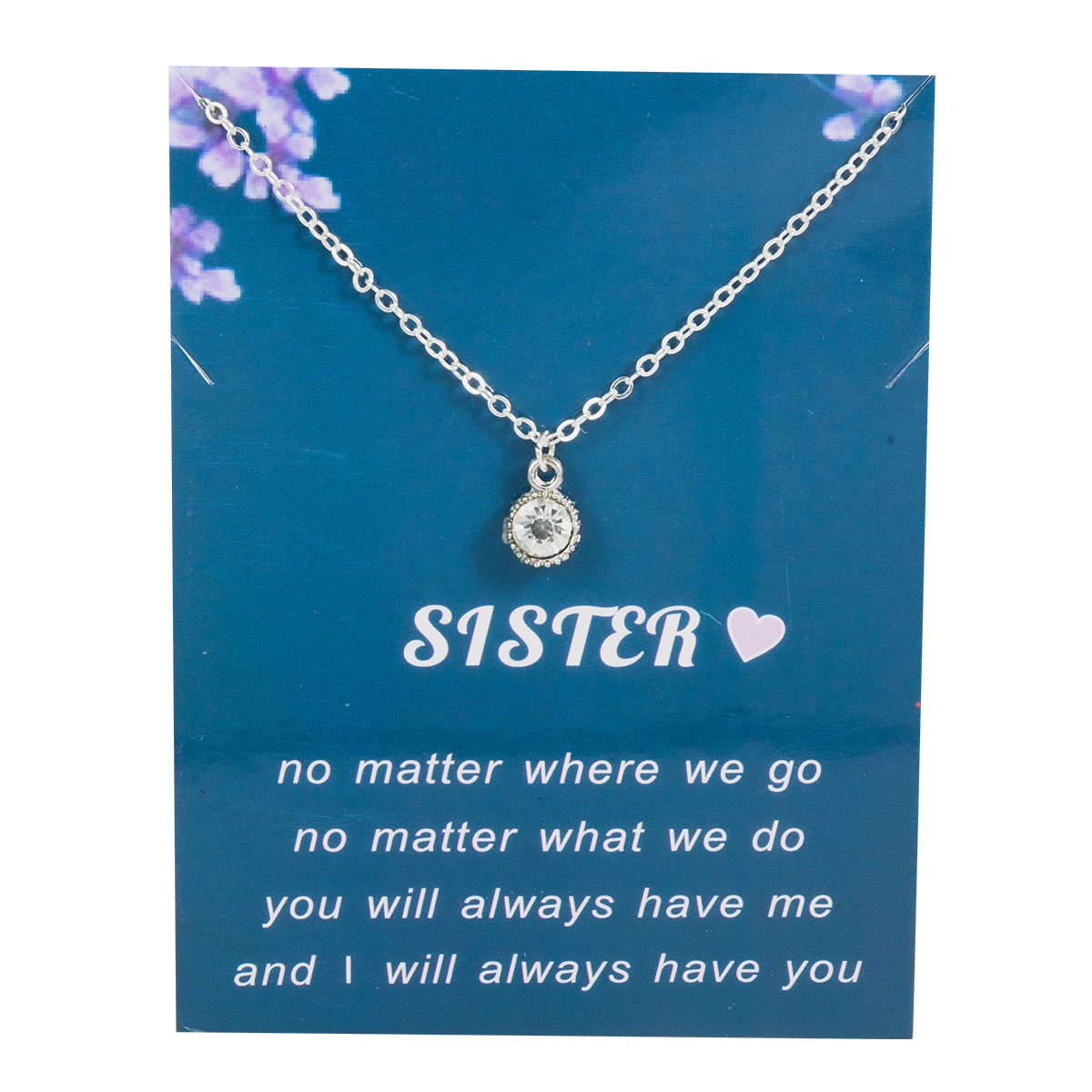 2023 Fashion Jewelry Rhinestone Zircon Korean Pendant Necklace Gift To Mom Sister Girlfriend Wife