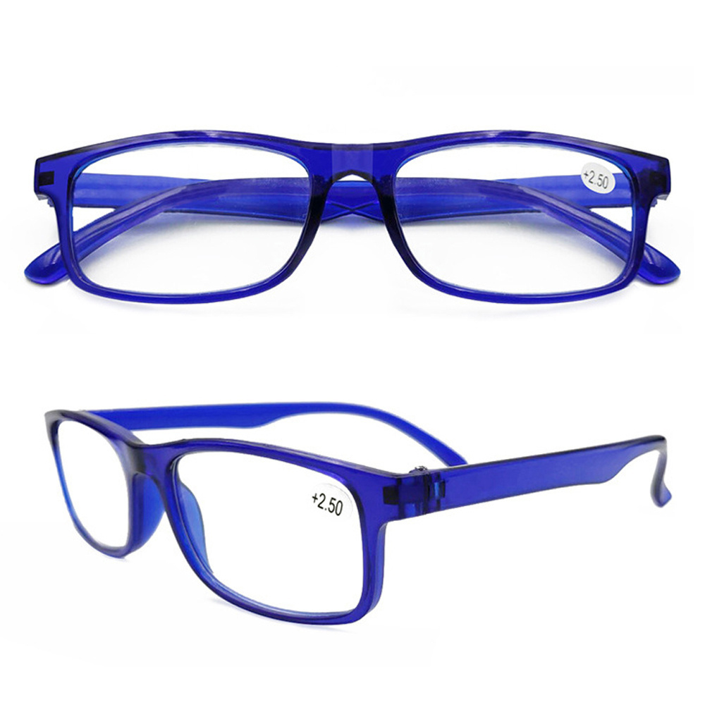 Wholesale Price Reading glasses Plastic PC Women Men Fashion trendy Prescription Cheap Reader