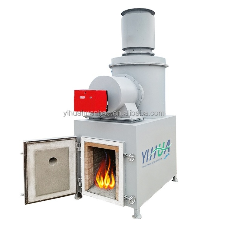 Waste Incineation Smokeless Incinerator Pet Animal Cremation Machine Price Wast Incinerator