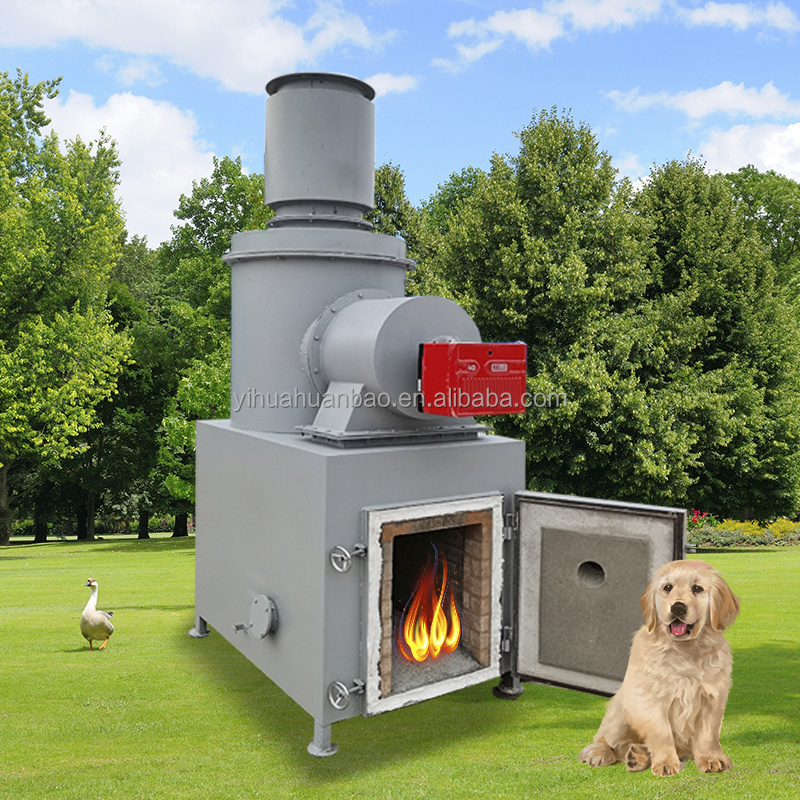 best price Smokeless pet cremator animal cremation oven poultry waste incinerator