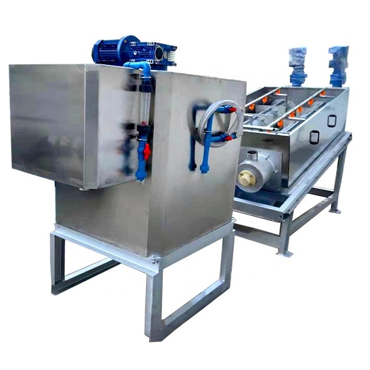 paper pulp ss volute sludge dewatering machine small belt filter press for sludge dewatering ludge dewatering screw press sludge