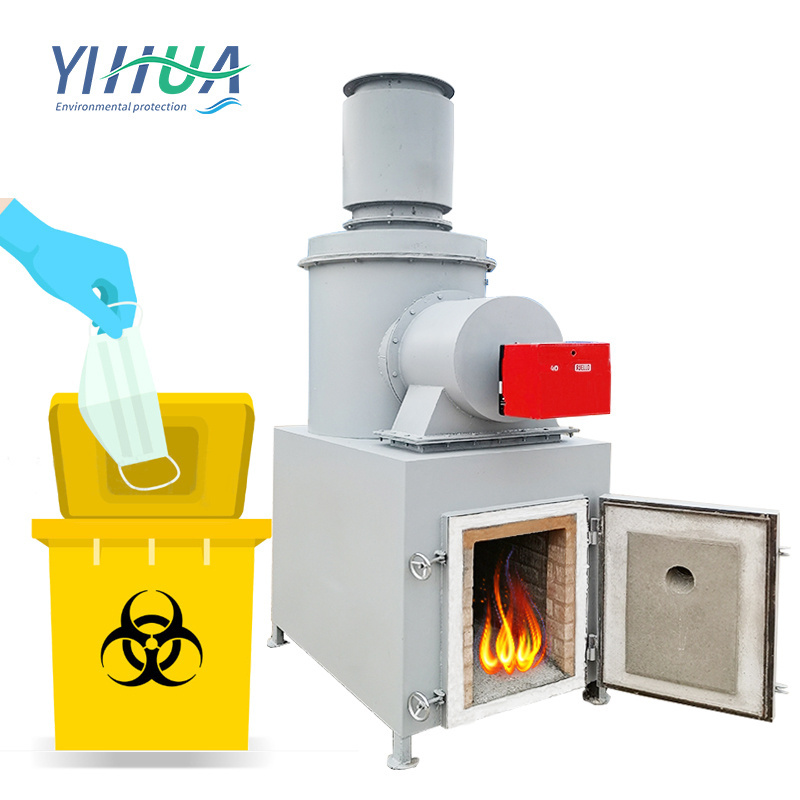 Waste Incineation Smokeless Incinerator Pet Animal Cremation Machine Price Wast Incinerator