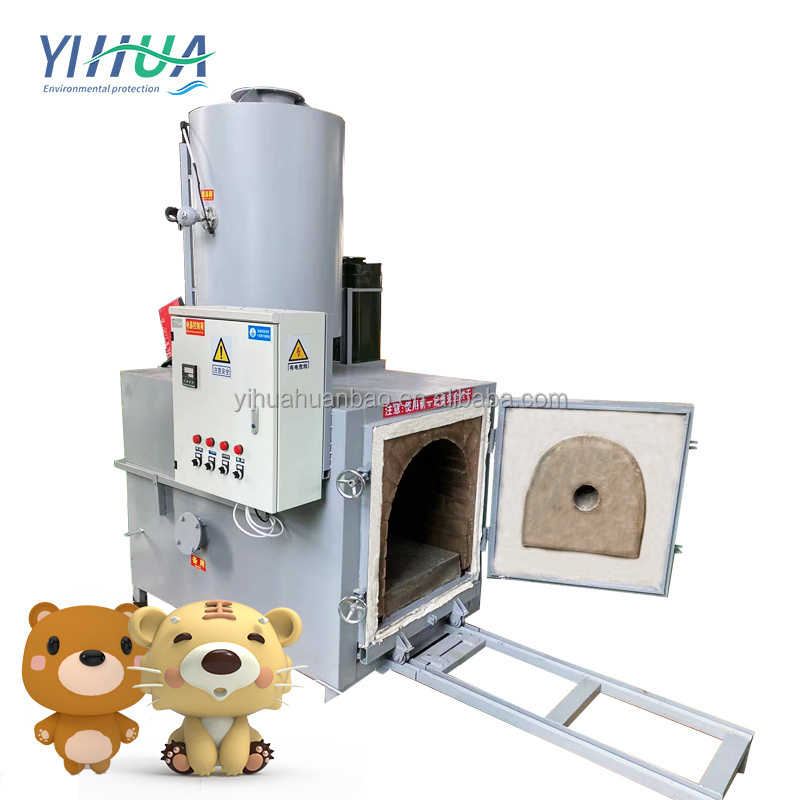 Waste Incineation Smokeless Incinerator Pet Animal Cremation Machine Price Wast Incinerator