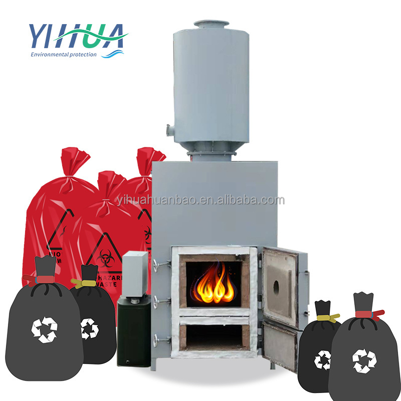 Waste Incineation Smokeless Incinerator Pet Animal Cremation Machine Price Wast Incinerator