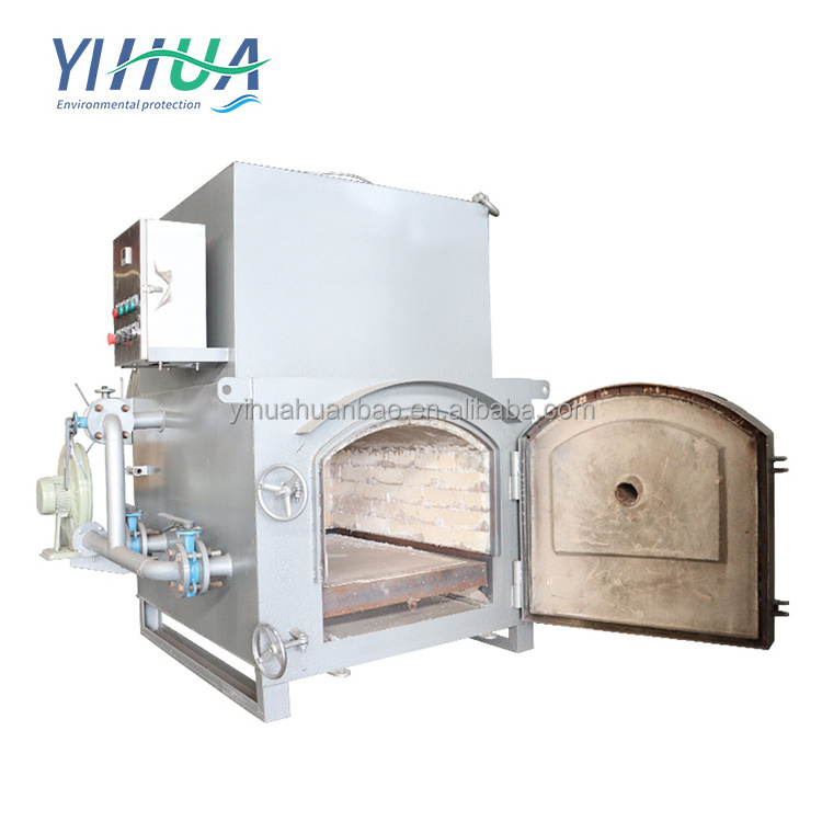 waste recycling plant machine cremation furnace for sale