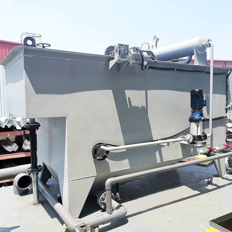 Electrocoagulation Dissolved Air Flotation System Machine For Waste Water Treatment