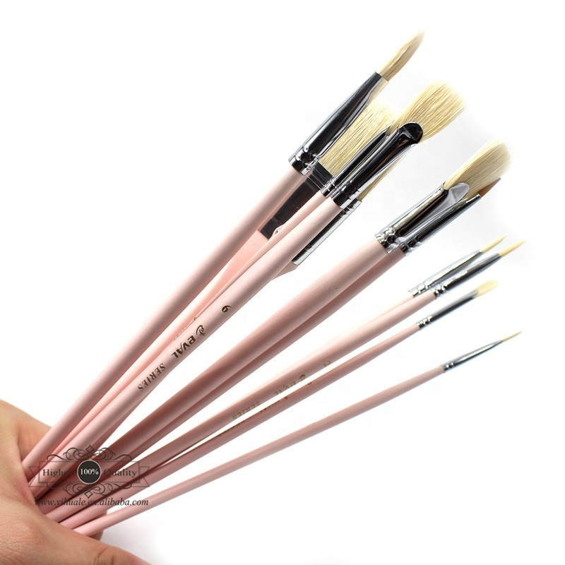 2021 Best Seller  Art Supplies 10pcs Brush Set Painting Artist Brushes Set