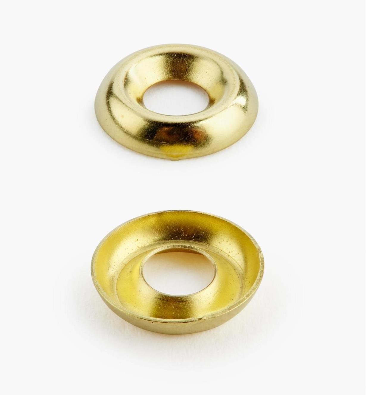 YH Custom Brass Stainless Steel Cone Round Countersunk Head Screw Cup fisheye Gasket Washers