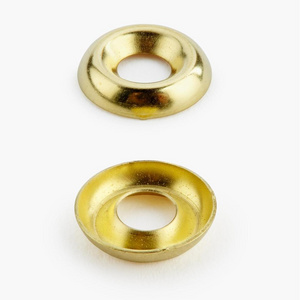 YH Custom Brass Stainless Steel Cone Round Countersunk Head Screw Cup fisheye Gasket Washers