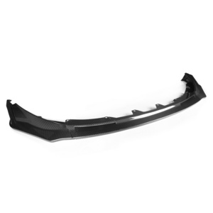 V Style Dry Carbon Fiber Front Bumper Chin Lip Spoiler Front Splitter for for BMW G80 M3 G82 M4 Body Kit