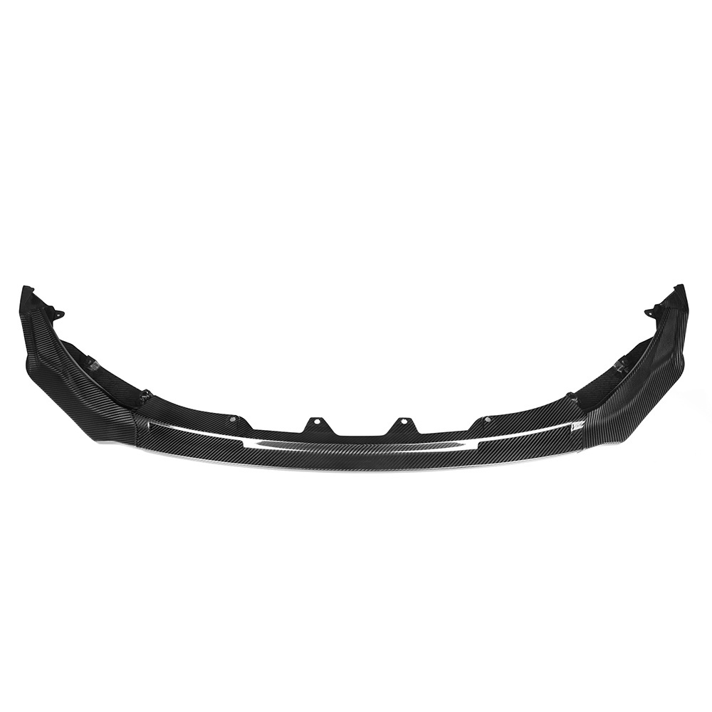 V Style Dry Carbon Fiber Front Bumper Chin Lip Spoiler Front Splitter for for BMW G80 M3 G82 M4 Body Kit