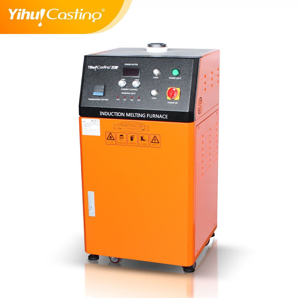 Yihui Brand gold bar making machine Hot sale induction melting furnace for jewelry making