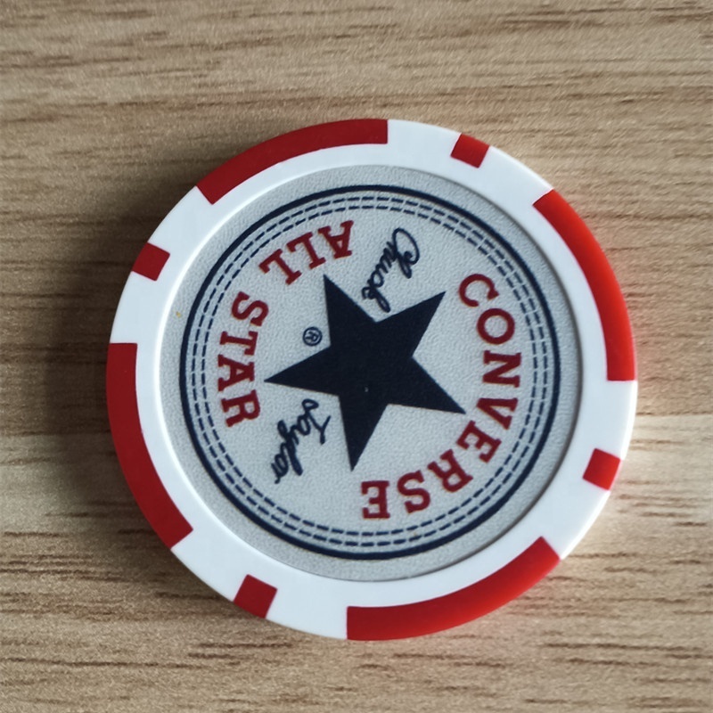 40mm Diameter High Quality Poker Chip Blank Marker Custom Design Golf Ball Marker For Sale