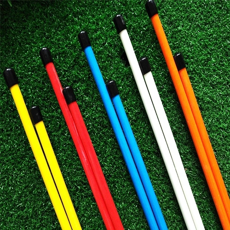 Golf Alignment Sticks Rods Swing Plane Trainer Tour Training Aids Golf Practice Rods Trainer Aids 48