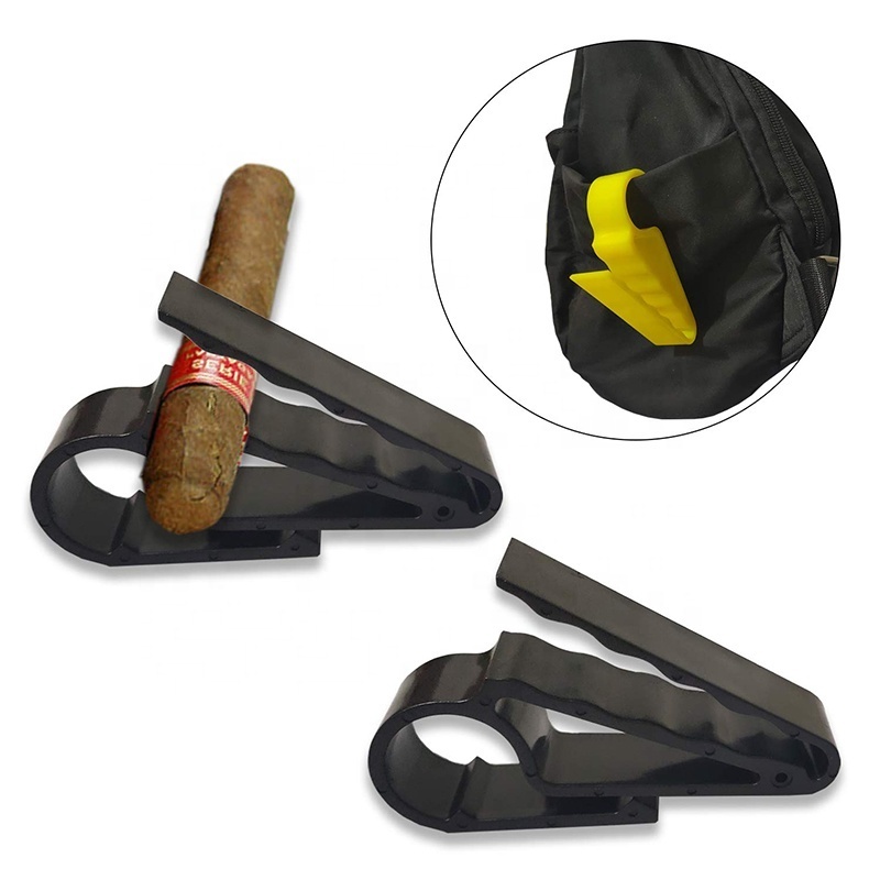 Hot Selling Golf Cigar Holder Clip Cigar Minder for Golf Bag and Trolley Golf Clip Cigar Holder