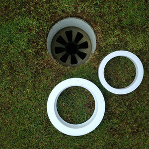 Golf Putting Hole Reducer Swing Trainer Plastic Golf Putting Green Cups Reducer Sports Equipment