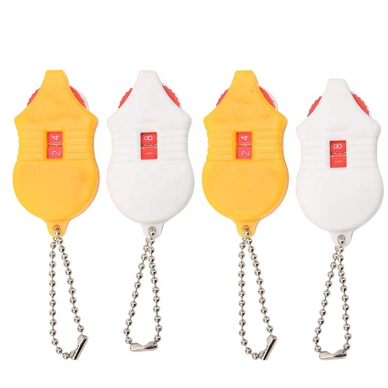 Mini Golf Stroke Shot Putt Score Counter Keeper with Key Chain Golf Score Counter